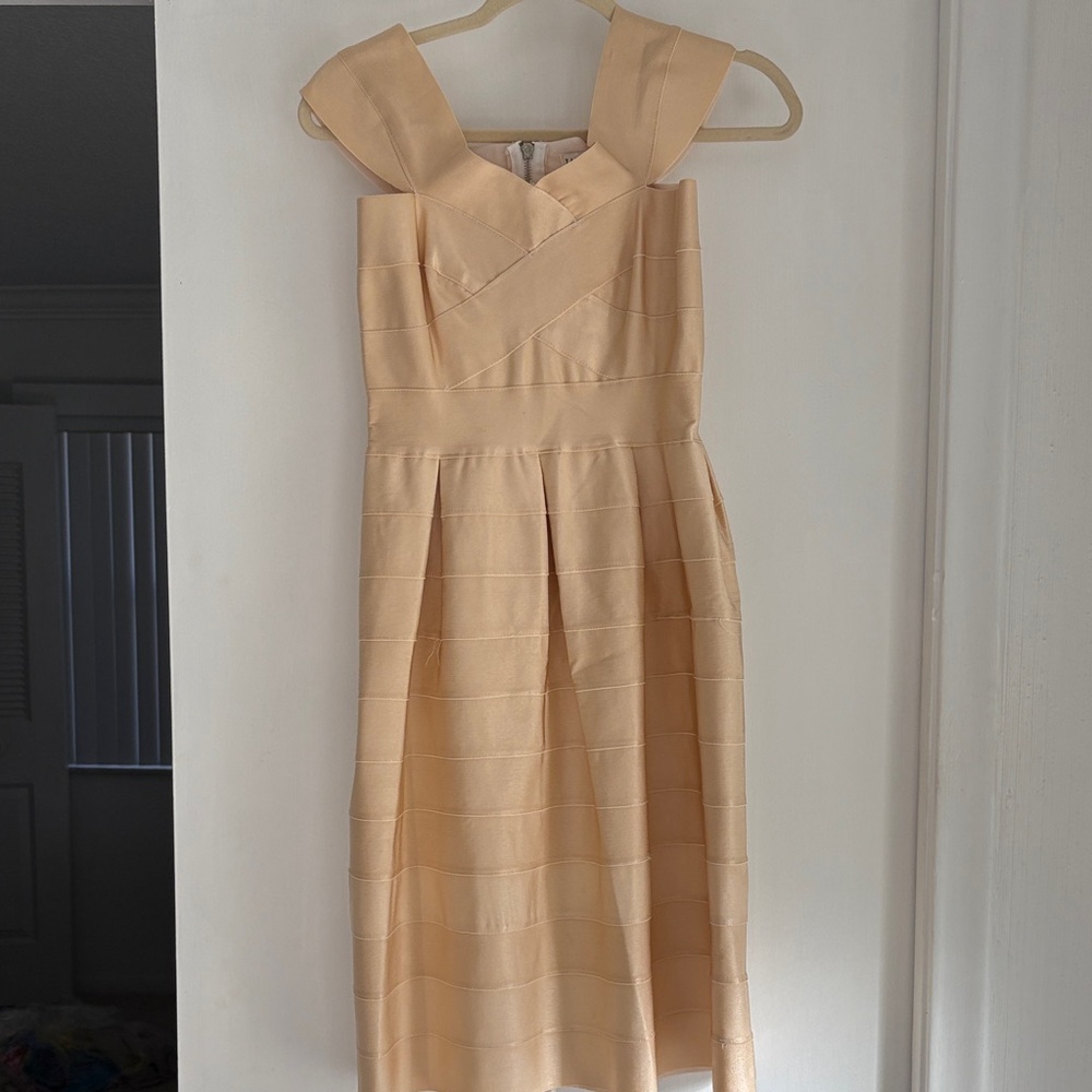 Elegant Cream cocktail Dress From Ibiza